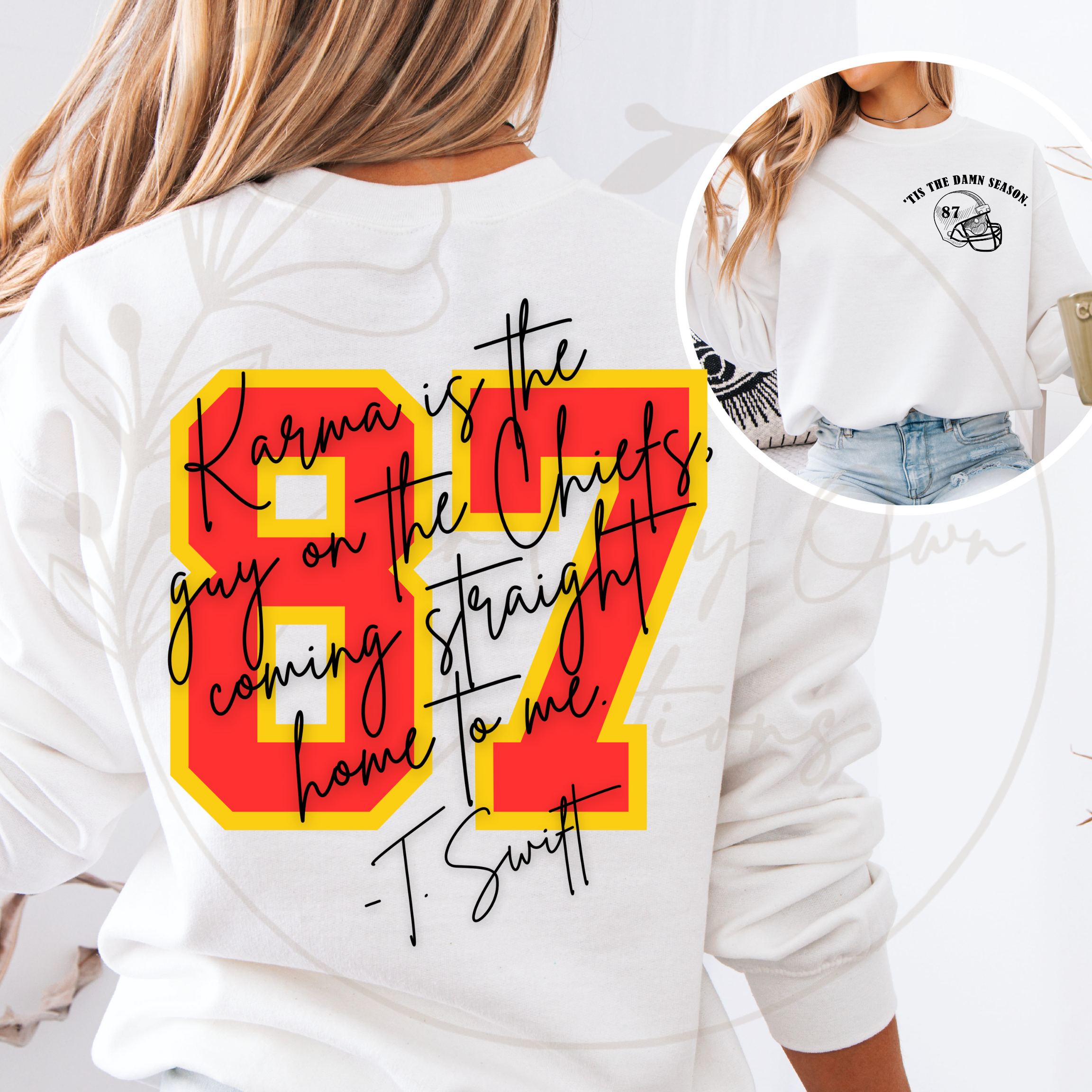 Travis Kelce Crewneck Sweater